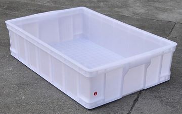 食品箱600-150塑料箱浅糕点专用面包箱塑料物流周转箱厂家