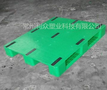重型1.2米*1米川字托盘塑料绿色货运塑胶地台板