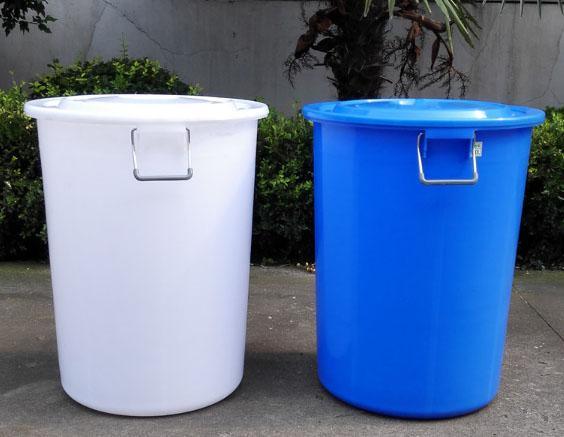 100L大水桶 塑料水桶 胶桶 储物桶 垃圾桶